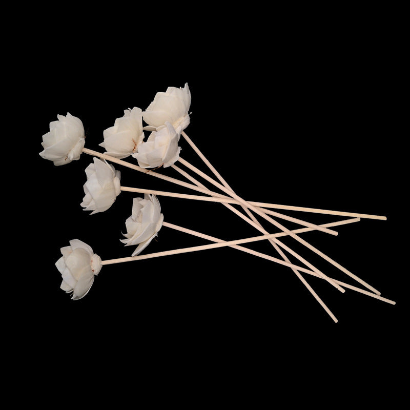 Eco-Chic Home Fragrance Diffuser - Sustainable Lotus and Reed Scenting Solution, No Flame Needed for Safety -ALB