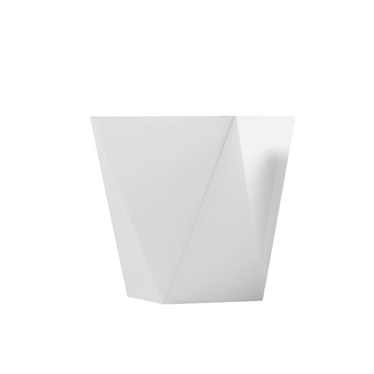 Nordic Style Diamond Planter Set for Money Plant and Lucky Tree - Ceramic and Resin Material, Easy to Use and Decorate Your Space-ALB