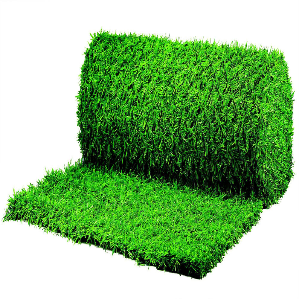 Anti-UV Artificial Grass Privacy Fence - Realistic Green Wall for Garden Decoration and Outdoor Screening-ALB