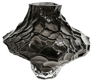Light Luxury Valley Vase with Irregular Glass Design - Hydroculture Decor for Home, Office, and Hotel, High-End Artistic Centerpiece-ALB