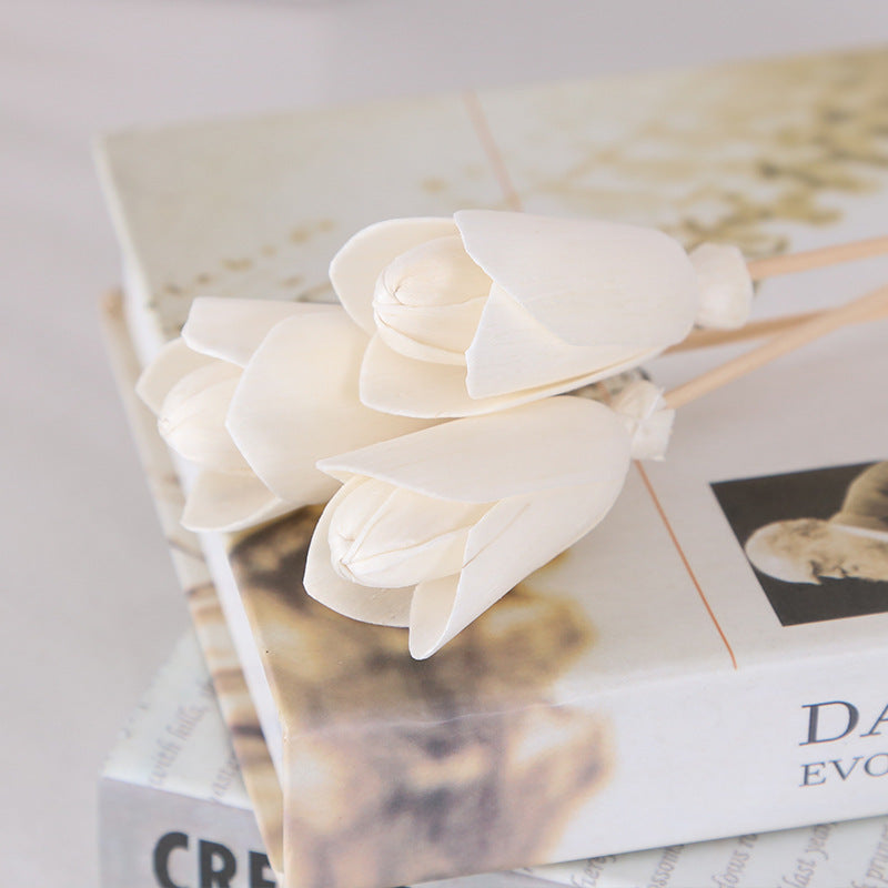 The Jasmine Bloom: Paperplant Reed Diffuser.-ALB