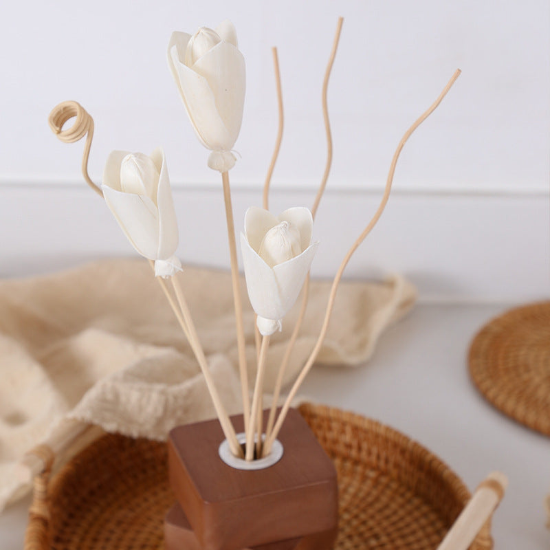 The Jasmine Bloom: Paperplant Reed Diffuser.-ALB