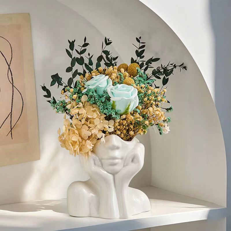 Versatile Light Luxury Vase - Perfect for Both Minimalist and Maximalist Decor, Adds a Touch of Understated Elegance to Your Space-ALB