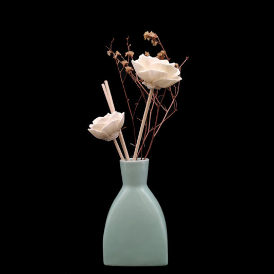 Eco-Chic Home Fragrance Diffuser - Sustainable Lotus and Reed Scenting Solution, No Flame Needed for Safety -ALB