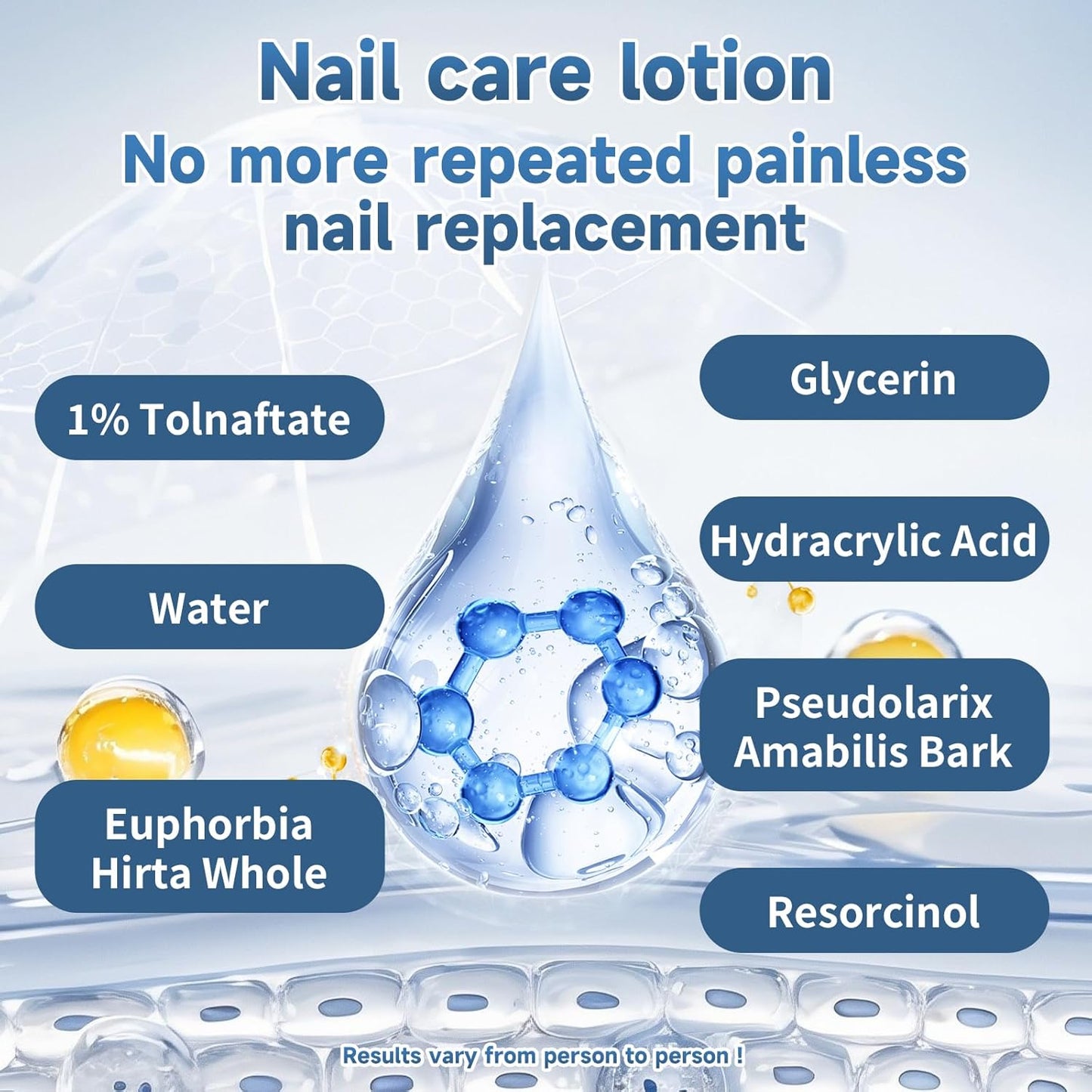 Extra Strength Nail Fungus Treatment – Triple Action Formula Repairs Thick, Yellow & Damaged Nails Fast