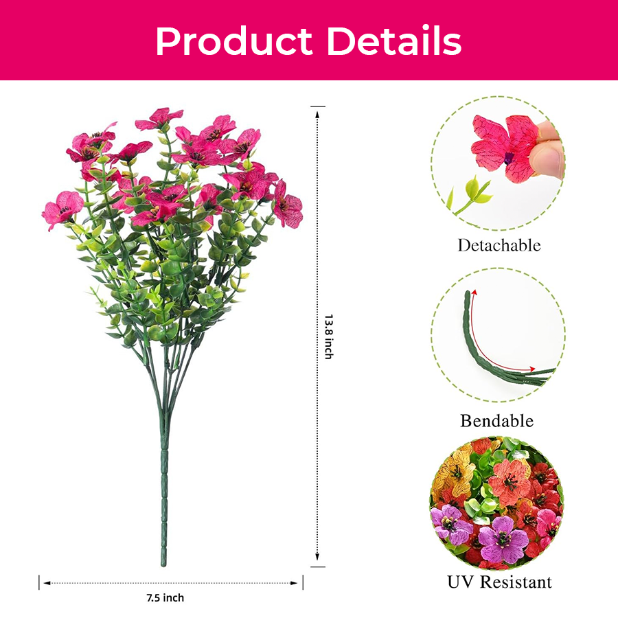 💐Factory Direct Sales 70% Off ! - UV-Resistant Lifelike Artificial Flowers – Zero Maintenance