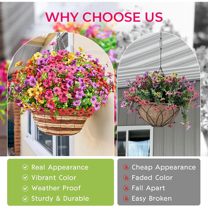 💐Factory Direct Sales 70% Off ! - UV-Resistant Lifelike Artificial Flowers – Zero Maintenance