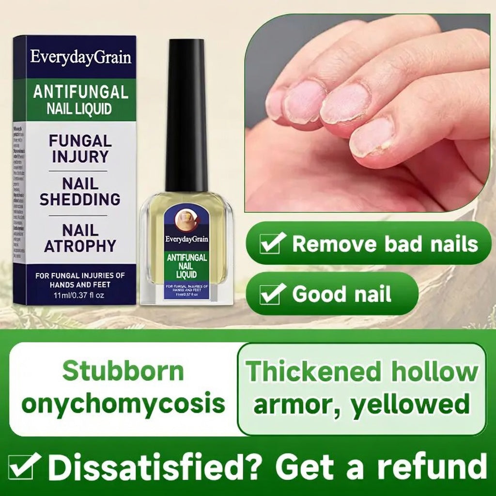 Extra Strength Nail Fungus Treatment – Triple Action Formula Repairs Thick, Yellow & Damaged Nails Fast